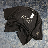 تیشرت باکسی پنبه دورس دونخ مدل HUGO boss