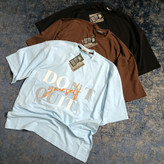 تیشرت باکسی پنبه دورس دونخ مدل Don't Quit